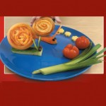 Σνακ για Παιδιά με Λαχανικά… Σαλιγκάρια
